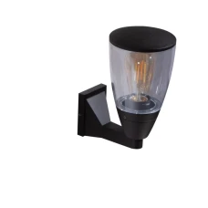 Azzardo Rasmus E27 чорний AZ4482. Настінний вуличний світильник