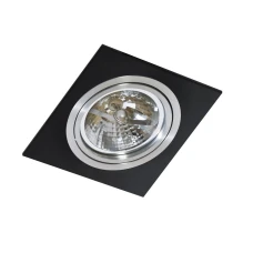 Azzardo SIRO GX53 чорний AZ0769. Точковий світильник врізний