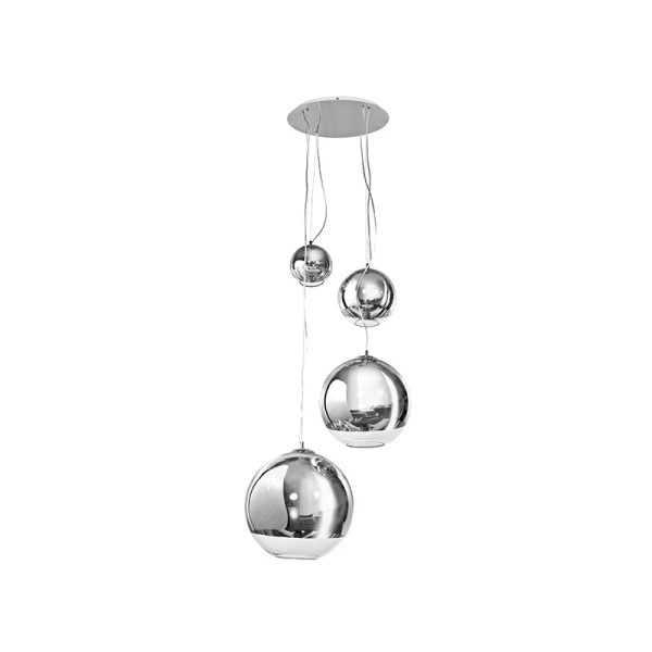 Підвісний світильник Azzardo Silver Ball E27 хром AZ2531 - Фото 1