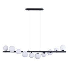 Azzardo Sybilla G9 чорний AZ4404. Люстра підвісна