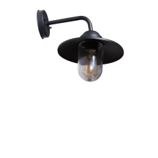 Azzardo Osvald E27 чорний AZ4489. Настінний вуличний світильник