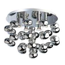 Azzardo Luvia GU10 хром AZ2541. Люстра пристельова