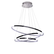 Azzardo Wheel 80 Вт хром AZ2989. Люстра підвісна