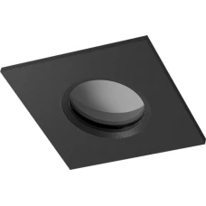 Azzardo Ika GU10 чорний AZ4230. Точковий світильник врізний