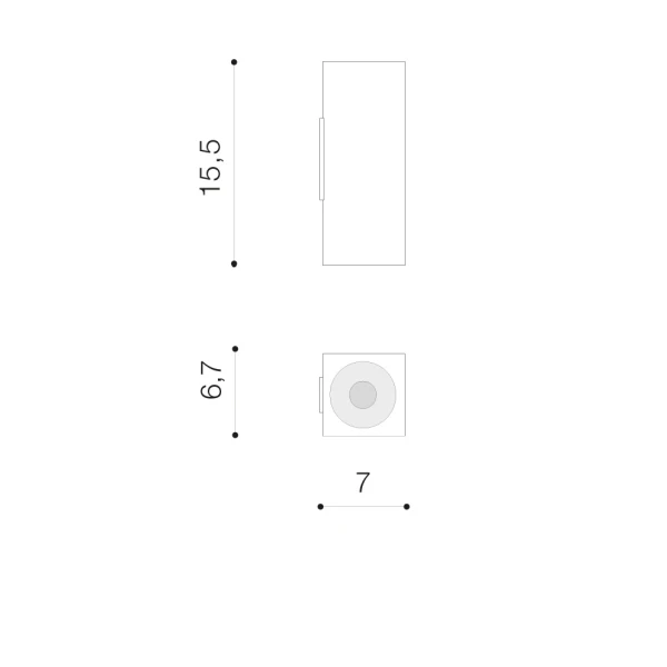 Підсвітка стіни Azzardo Velia GU10 золотий AZ4402 - Фото 2