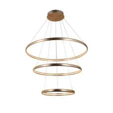 Azzardo Brighton 55 Вт 3000K золотий AZ4429. Світильник підвісний