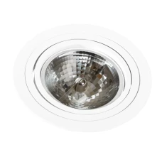 Azzardo STAN GX53 білий AZ0861. Точковий світильник врізний