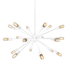 Azzardo ORBIT E27 білий AZ1658. Люстра підвісна