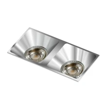 Azzardo PIO GU10 хром AZ1749. Точковий світильник врізний