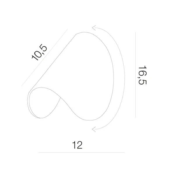 Підсвітка стіни Azzardo Ceres 6 Вт 3000K білий AZ2798 - Фото 2