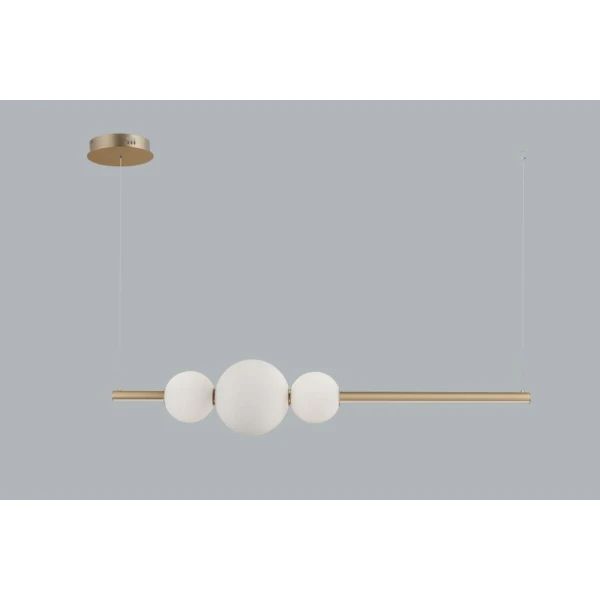 Підвісний світильник Azzardo Sandra 48 Вт 3000K золотий AZ4427 - Фото 1