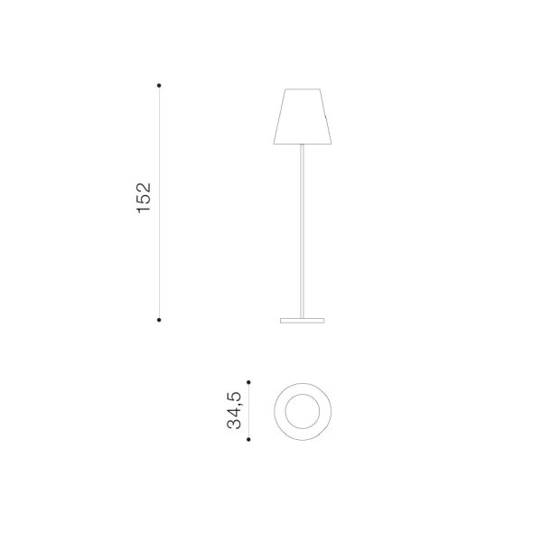 Світильник вуличний Azzardo Havana E27 чорний AZ4662 - Фото 2