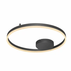 Azzardo Halo 42 Вт 3000K чорний AZ4701. Стельовий світильник