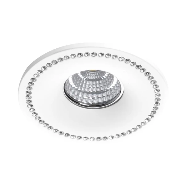 Світильник точковий врізний Azzardo SIMON GU10 білий AZ1473 - Фото 1