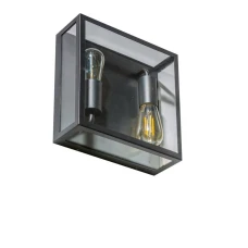 Azzardo Niklas E27 чорний AZ4488. Світильник фасадний