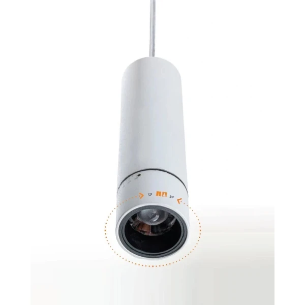 Підвісний світильник Azzardo GALILEO 15Вт 3000К білий AZ4068 - Фото 3