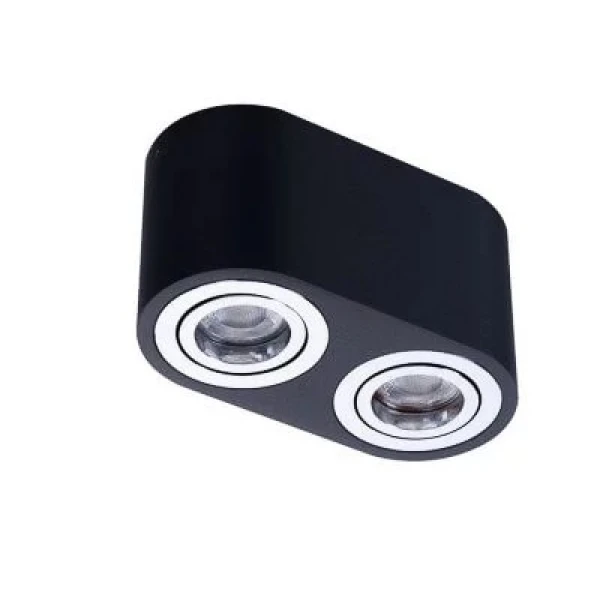 Накладний точковий світильник Azzardo BRANT GU10 чорний AZ2930 - Фото 1