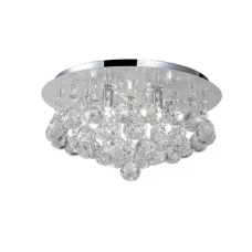 Azzardo BOLLA 38 1671-5X. Люстра кришталева
