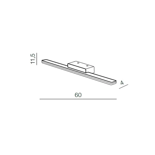 Світильник для ванної Azzardo EPSILON 18 Вт 3000К білий AZ5692 - Фото 22