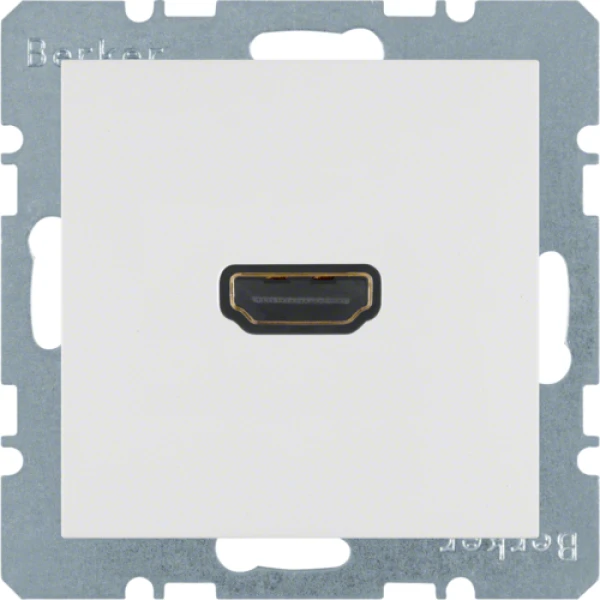 HDMI-розетка, пол.білизна S.1 Berker 3315428989