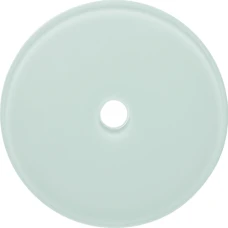 Berker Накладка скляна для поворотних вимикачів, пол.білизна, Glas 109009