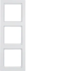 Berker Рамка 3Х пол.білизна, Q.3 10136099
