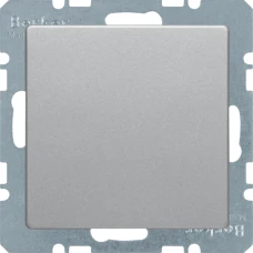 Berker Заглушка з центральною панеллю, алюміній, Q.x 6710096084