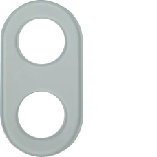 Berker Рамка 2Х скляна GLASSERIE 1102