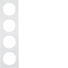 Berker Рамка 4Х пластик/пол.білизна, R.3 10142289