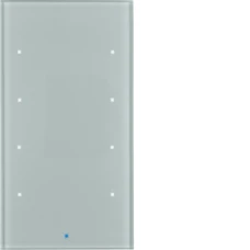 Berker Скляний сенсор 4-канал., 'Комфорт', алюміній, TS Sensor 75144034