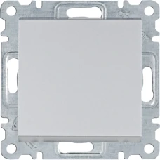 Hager Вимикач 2-полюсний Lumina, срібний, 10АХ/230В WL0062