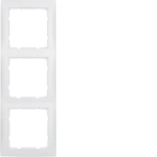 Berker Рамка 3Х пол.білизна-matt S.1 10139909