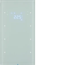 Berker Скляний сенсор 3-кан. з регул.темп-ри, пол.білизна, TS Sensor R.3 75643050