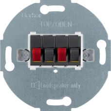 Berker Розетка для стерео-гучномовця, антрацит 457305