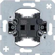 Berker Вимикач одноклавішний 2-полюсний 10АХ/250В 3032