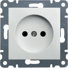 Hager Розетка без з/к Lumina, біла, 16А/230В WL1010