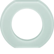 Berker Рамка 1Х скляна середня, пол.білизна, Glas 109309