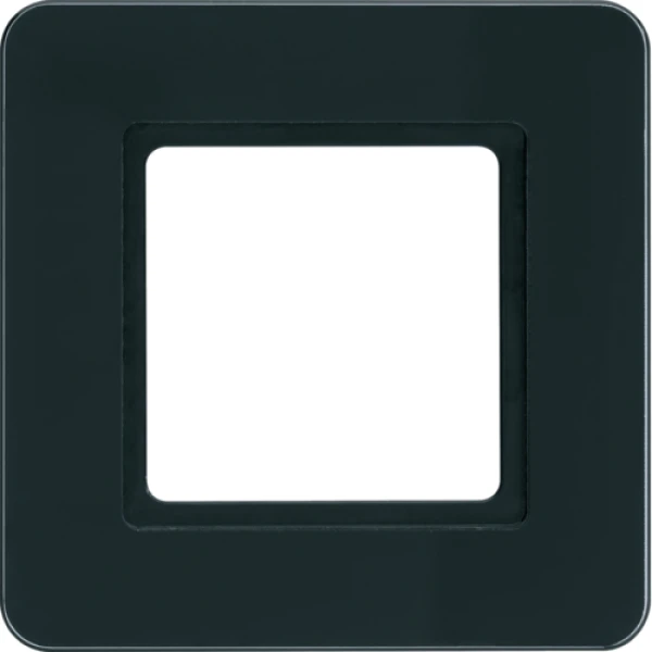 Рамка під LED-модуль 1Х скло/чорний Q.7 Berker 10116176