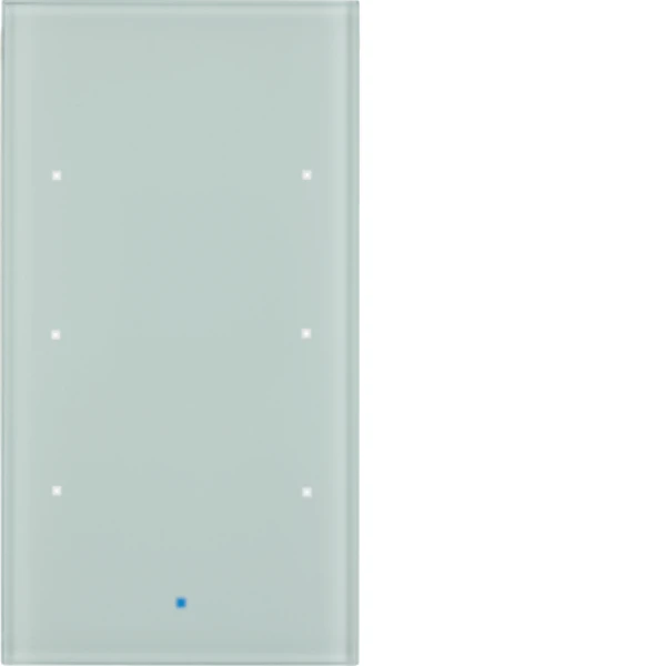 Скляний сенсор 3-канал., 'Комфорт', пол.білизна, TS Sensor Berker 75143830