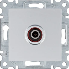 Hager Розетка ТВ Lumina, срібна WL3212