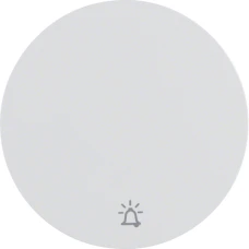 Berker Клавіша 1Х зі знаком 'Дзвоник', пол.білизна, R.x 16202069