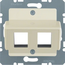 Berker Накладка для модулів Modular Jacks 'Krone', біла S.1 146402