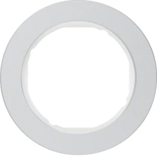 Berker Рамка 1Х алюміній/пол.білизна, R.Classic 10112074