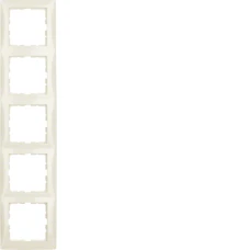 Berker Рамка 5Х біла S.1 10158982