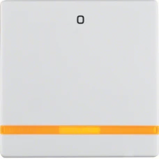Berker Клавіша 1Х з лінзою зі знаком '0', пол.білизна, Q.x 16246089