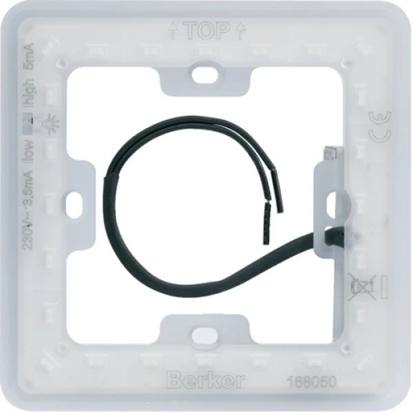LED-модуль освітлення вниз для 1Х рамки Q.7 Berker 168055