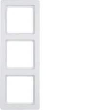 Berker Рамка 3Х пол.білизна, Q.1 10136089