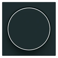 Hager Накладка для поворотного димеру Lumina/Gallery, чорна WXD062C