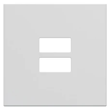 Hager Накладка для розеток USB Lumina/Gallery, біла WXD112P