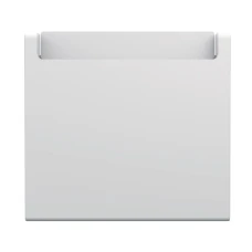 Hager Накладка для вимикача hotelcard Lumina/Gallery, біла WXD055P